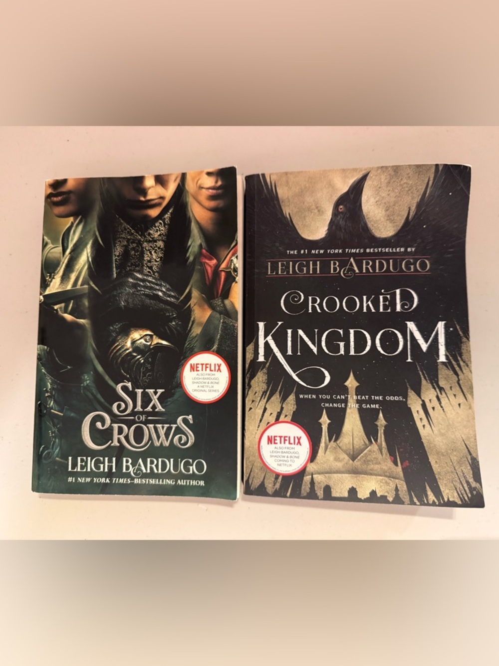 Six of Crows Duology Leigh Bardugo Set 2 Books Crooked Kingdom Paperback